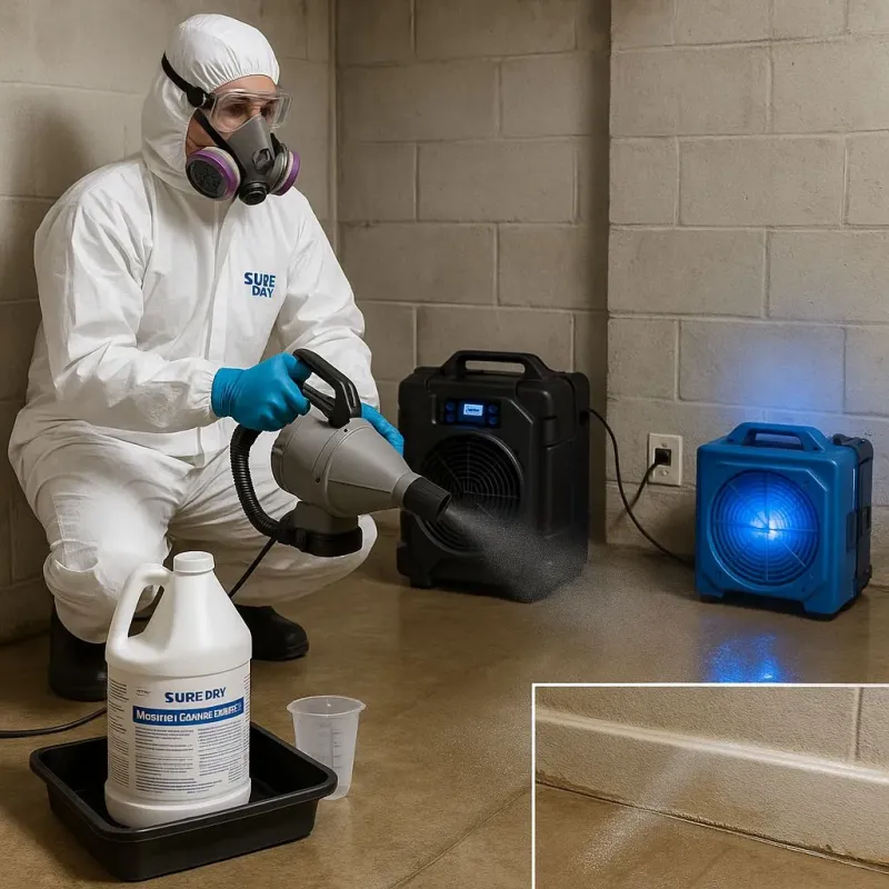 Sanitization and Odor Removal process in Asbury Park, NJ